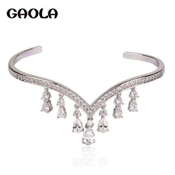 gaola silver color zircon bracelet fantasy luxury bangle with cubic zirconia gls0637, Black
gaola silver color zircon bracelet fantasy luxury bangle with cubic zirconia gls0637, Black