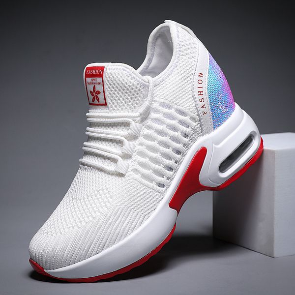 shoes woman sneakers mesh ladies shoes breathable platform women casual air cushion chaussure femme height increasing 8cm, Black
shoes woman sneakers mesh ladies shoes breathable platform women casual air cushion chaussure femme height increasing 8cm, Black