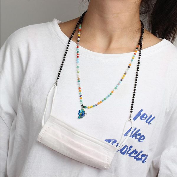 face masks extension lanyard safety rest ear holder rope handmade butterfly beaded necklace string for mask anti-loss bead straps dha1056
face masks extension lanyard safety rest ear holder rope handmade butterfly beaded necklace string for mask anti-loss bead straps dha1056