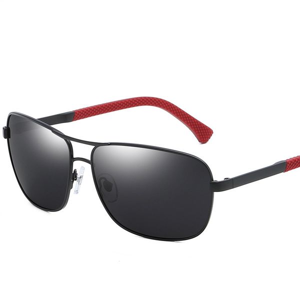 fashion pilot sunglasses men polarized square metal frame sun glasses males driving fishing eyewear uv400 zonnebril heren oculos, White;black 
fashion pilot sunglasses men polarized square metal frame sun glasses males driving fishing eyewear uv400 zonnebril heren oculos, White;black