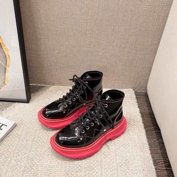 british style pink sole shoes women fashion genuine leather black white platform shoes casual winter boots
british style pink sole shoes women fashion genuine leather black white platform shoes casual winter boots