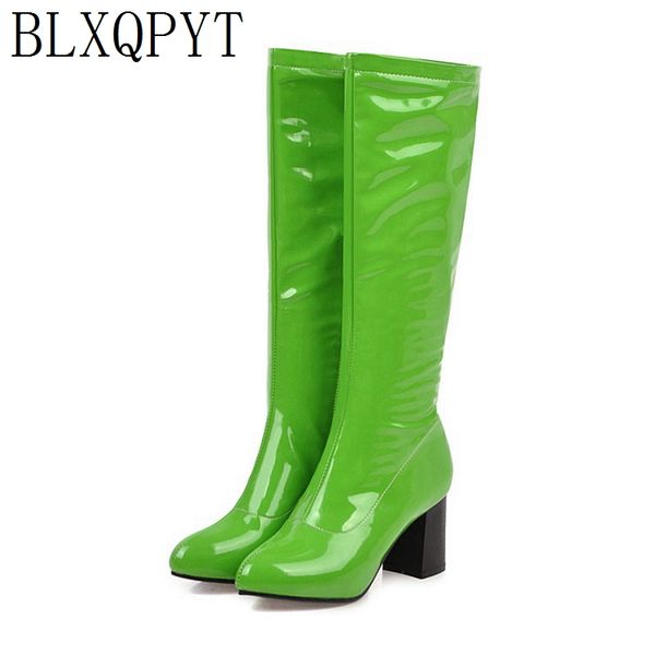 blxqpyt new winter autumn women boots 2020 big size 34-48 knee high boots zip high heels long platform knight shoes woman 8755, Black 
blxqpyt new winter autumn women boots 2020 big size 34-48 knee high boots zip high heels long platform knight shoes woman 8755, Black