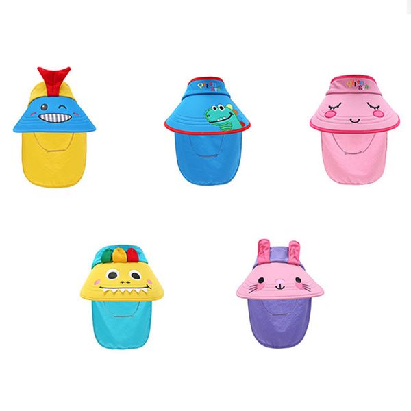 children's cap sunbonnet summer girl's big brim sun hat boy's empty breathable multi-function sun hat, Yellow
children's cap sunbonnet summer girl's big brim sun hat boy's empty breathable multi-function sun hat, Yellow
