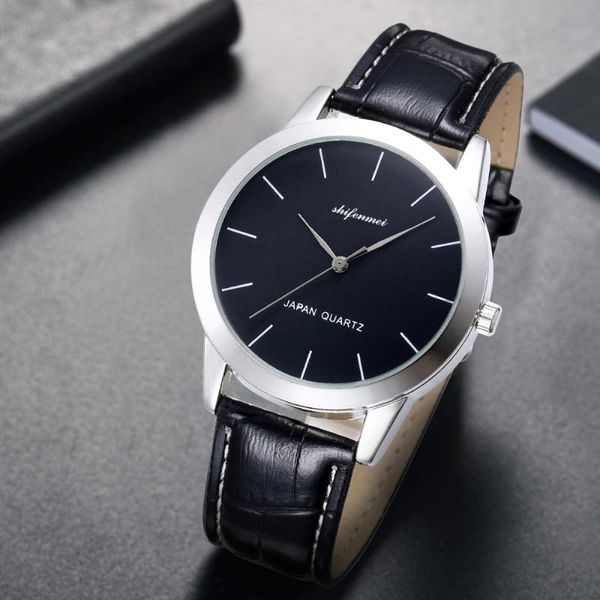 wristwatches shifenmei men watch quartz army wristwatch watches bangle business black man luxury fashion relojes hombre drop, Slivery;brown
wristwatches shifenmei men watch quartz army wristwatch watches bangle business black man luxury fashion relojes hombre drop, Slivery;brown