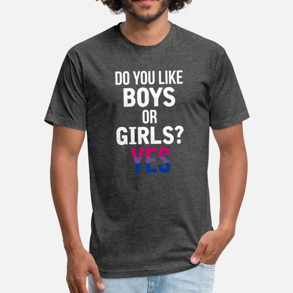 do you like girls or boys yes bisexual pride t sh t shirt men designer cotton round collar letters famous new fashion vintage shirt
do you like girls or boys yes bisexual pride t sh t shirt men designer cotton round collar letters famous new fashion vintage shirt