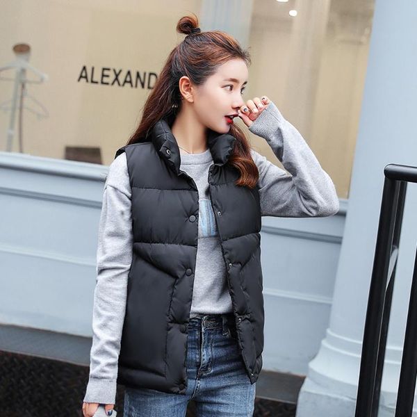 women's vests women winter vest waistcoat 2021 autumn female casual warm sleeveless jacket coat clothing#g30, Black;white
women's vests women winter vest waistcoat 2021 autumn female casual warm sleeveless jacket coat clothing#g30, Black;white