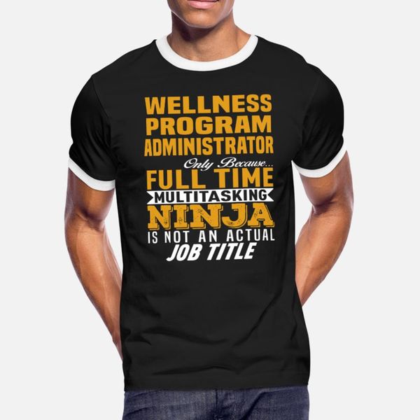 wellness program administrator t shirt men custom 100% cotton o neck homme cute basic spring autumn outfit shirt
wellness program administrator t shirt men custom 100% cotton o neck homme cute basic spring autumn outfit shirt