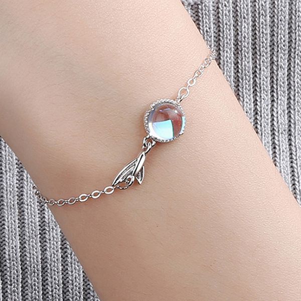новый elegance браслет gradient moonstone симпатичные fishtail цепи браслеты all-match малый свежий браслет подарок для женщин девушки, Black
новый elegance браслет gradient moonstone симпатичные fishtail цепи браслеты all-match малый свежий браслет подарок для женщин девушки, Black
