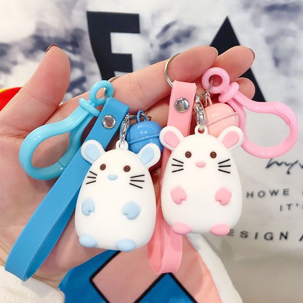 fashion keychain cartoon epoxy little fat mouse keychain pendant lovers keychain bag pendant year of the rat gift, Silver
fashion keychain cartoon epoxy little fat mouse keychain pendant lovers keychain bag pendant year of the rat gift, Silver