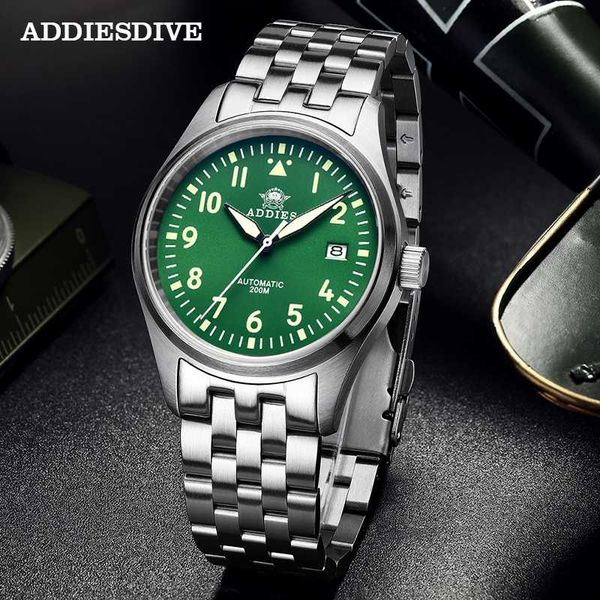 new men watch automatic watches nh35a 20 bar sapphire crystal mechanical pilot watch stainless steel diving hot, Slivery;brown
new men watch automatic watches nh35a 20 bar sapphire crystal mechanical pilot watch stainless steel diving hot, Slivery;brown
