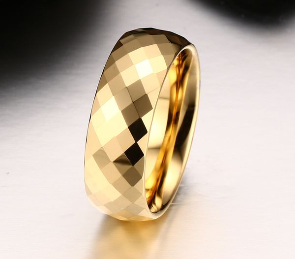 tungsten steel rings stainless steel rings for men gold matte finished high polished ring wide 8mm, Silver
tungsten steel rings stainless steel rings for men gold matte finished high polished ring wide 8mm, Silver