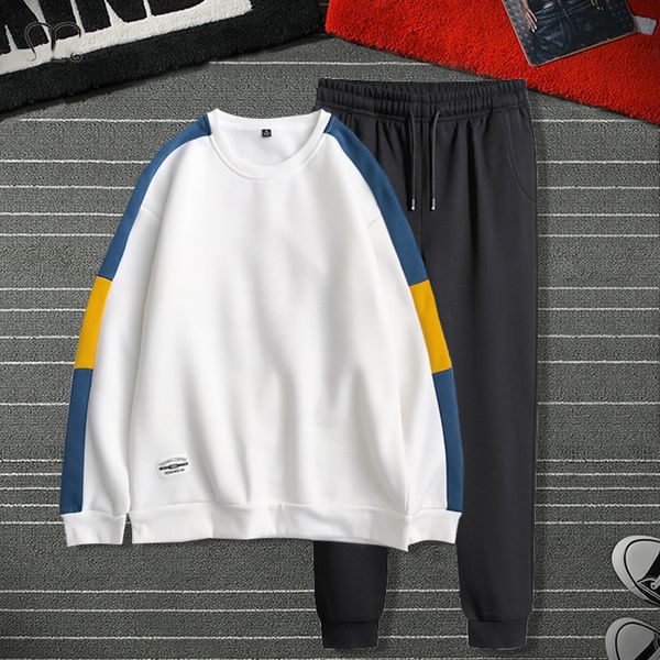 patchwork men hoodies set fashion 2020 autumn brand casual tracksuit mens set sportswear 2 piece hoodie pant male sweatsuit 4xl x0923, Gray
patchwork men hoodies set fashion 2020 autumn brand casual tracksuit mens set sportswear 2 piece hoodie pant male sweatsuit 4xl x0923, Gray