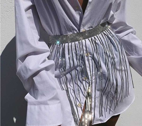european and american fashion trendy fully-jewelled belt rhinestones studded tassel belt female chain harajuku women, Black;brown
european and american fashion trendy fully-jewelled belt rhinestones studded tassel belt female chain harajuku women, Black;brown