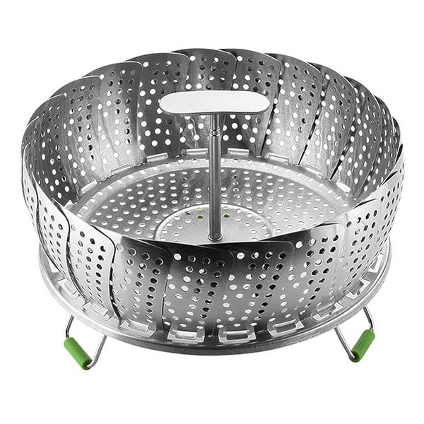9/11inch stainless steel folding steamer vegetable steamer extendable kitchen supplies
9/11inch stainless steel folding steamer vegetable steamer extendable kitchen supplies