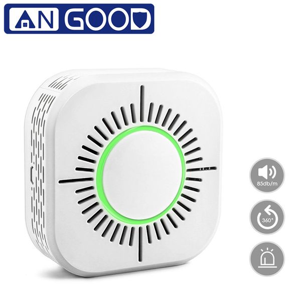 smart home security system angood wireless 433mhz smoke gas detector sensor 360 degree fire-alarm detection no need gateway, Black;white
smart home security system angood wireless 433mhz smoke gas detector sensor 360 degree fire-alarm detection no need gateway, Black;white