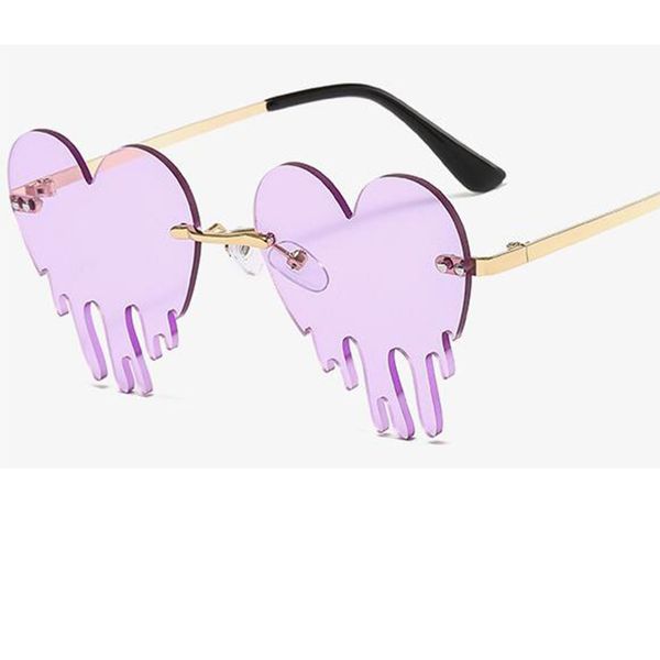 luxury tears heart trendy fashion tinted sunglasses sunglasses 2020 shape vintage rimless men women uv400 unique glasses oculos nupjv, White;black
luxury tears heart trendy fashion tinted sunglasses sunglasses 2020 shape vintage rimless men women uv400 unique glasses oculos nupjv, White;black