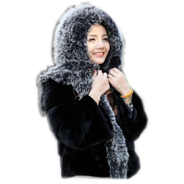super fur 2020 aristocratic korean fur hat knit hooded scarves siamese female korean winter hat tide, Blue;gray
super fur 2020 aristocratic korean fur hat knit hooded scarves siamese female korean winter hat tide, Blue;gray
