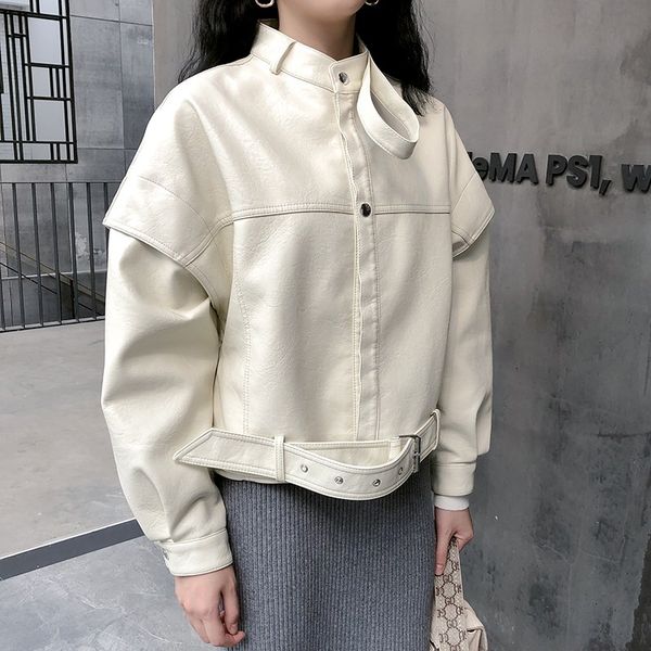 new women faux leather jacket spring autumn loose batwing sleeve faux leather coat ladies biker moto red black outwear femme
new women faux leather jacket spring autumn loose batwing sleeve faux leather coat ladies biker moto red black outwear femme