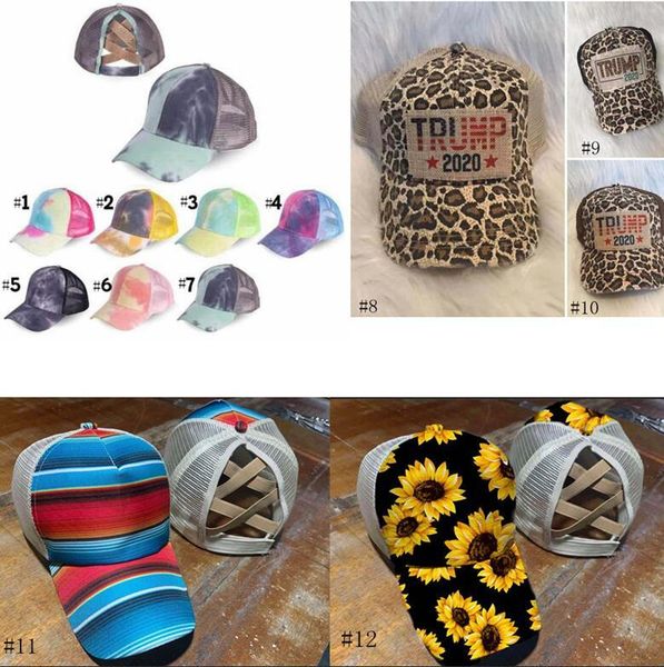 dhl 12 styles cross hat ponytail baseball cap criss cross washed cotton trucker caps sunflower leopard hats snapback tie-dye mesh cap
dhl 12 styles cross hat ponytail baseball cap criss cross washed cotton trucker caps sunflower leopard hats snapback tie-dye mesh cap