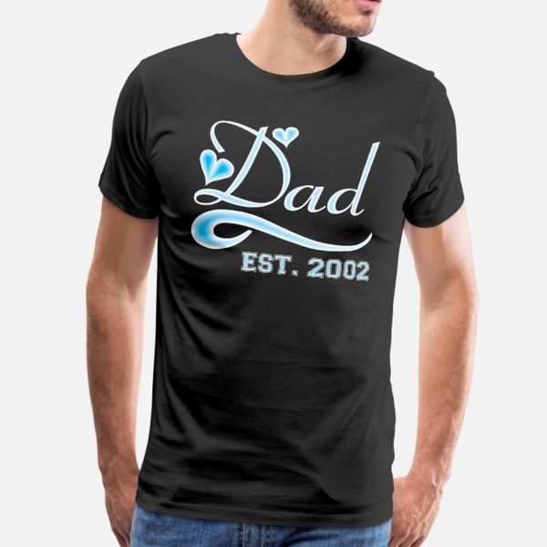 dad established 2002 happy fathers day t shirt men designing tee shirt round collar male fit funny summer formal shirt
dad established 2002 happy fathers day t shirt men designing tee shirt round collar male fit funny summer formal shirt