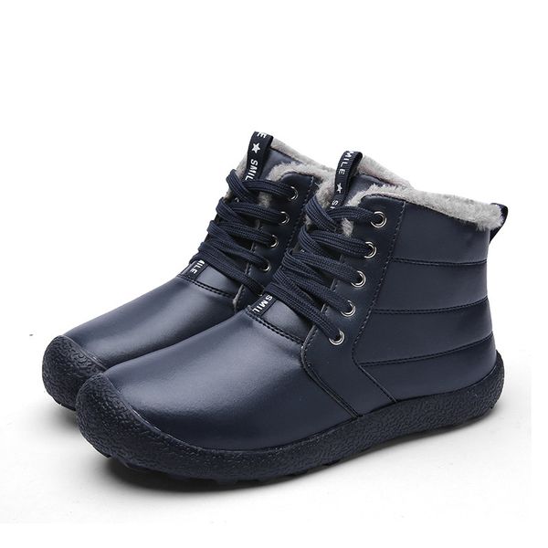 ankle boots for men fashion winter lace up warm boot with short plush quality puleather snow boots man waterproof shoes, Black
ankle boots for men fashion winter lace up warm boot with short plush quality puleather snow boots man waterproof shoes, Black
