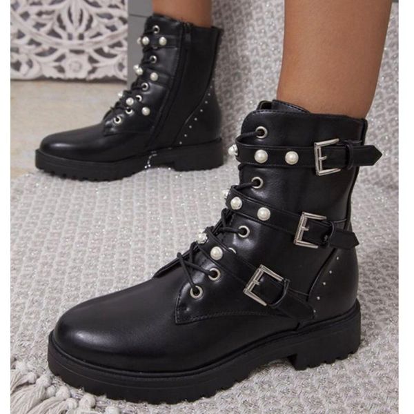 doratasia round toe women platform chunky shoes winter designer boots women black fashion buckle pearl boots
doratasia round toe women platform chunky shoes winter designer boots women black fashion buckle pearl boots