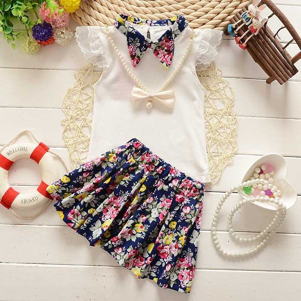 fashion brand summer girl clothing sets newborn suit floral printed cotton vest+skirt 2pcs casual toddler girl outfit suit sets, White
fashion brand summer girl clothing sets newborn suit floral printed cotton vest+skirt 2pcs casual toddler girl outfit suit sets, White