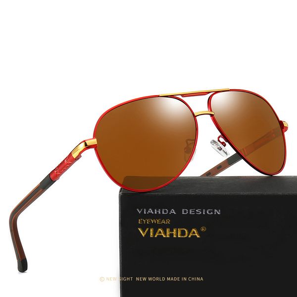 viahda men hd polarized sunglasses male driving cool pilot sun glasses man eyewear uv400 high quality, White;black
viahda men hd polarized sunglasses male driving cool pilot sun glasses man eyewear uv400 high quality, White;black