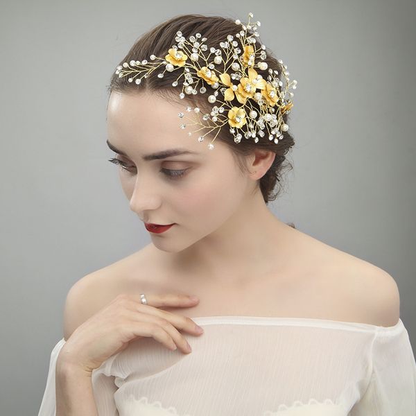 le liin hair jewelry version of the new hair-haired wedding brial accessories bride tiara wedding hair jewelry, Golden;silver
le liin hair jewelry version of the new hair-haired wedding brial accessories bride tiara wedding hair jewelry, Golden;silver