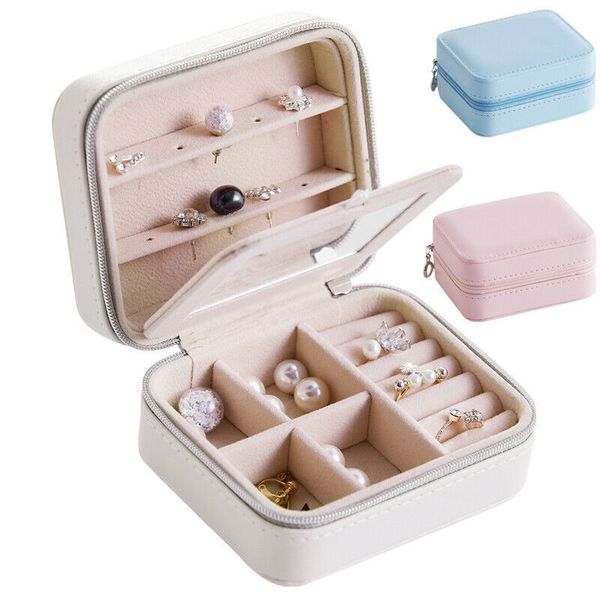 кожа pu женщин jewelry ожерелья дисплей для путешествий case jewelry box портативный хранения организатор серьги держатель zipper 110x90x55m
кожа pu женщин jewelry ожерелья дисплей для путешествий case jewelry box портативный хранения организатор серьги держатель zipper 110x90x55m