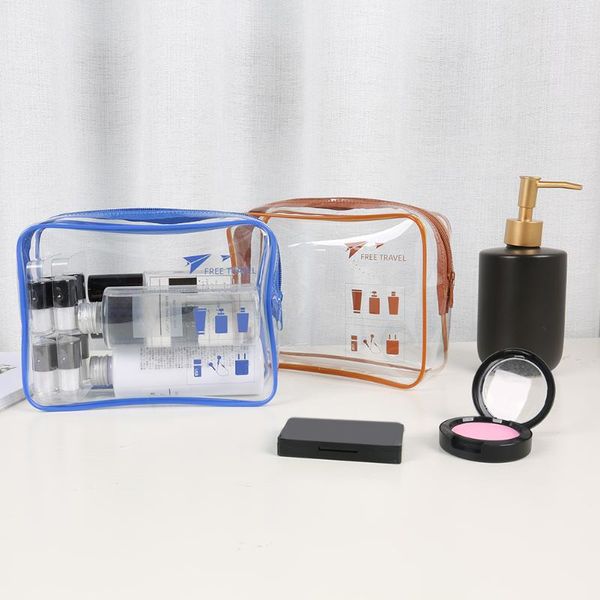 transparent cosmetic storage bag waterproof pvc make up clutch handbag travel zipper beauty case toiletry bag wash pouch
transparent cosmetic storage bag waterproof pvc make up clutch handbag travel zipper beauty case toiletry bag wash pouch