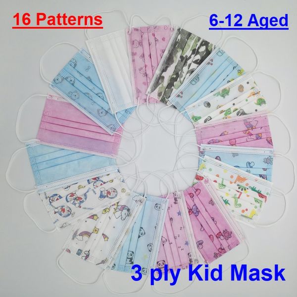factron wholesale 6-12 aged kid 3ply mask 16 мультфильмы красочные нетканые 99% мелбблоуун студент 3 стиральные детские маска dhl бесплатная
factron wholesale 6-12 aged kid 3ply mask 16 мультфильмы красочные нетканые 99% мелбблоуун студент 3 стиральные детские маска dhl бесплатная