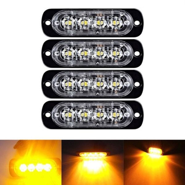 12-24v ultra-thin warning light 4led pickup strobe universal ultra-thin flashing lights 1pair
12-24v ultra-thin warning light 4led pickup strobe universal ultra-thin flashing lights 1pair