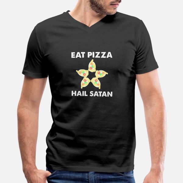 eat pizza hail satan t shirt men printed short sleeve o-neck natural anti-wrinkle new fashion summer style original shirt, White;black
eat pizza hail satan t shirt men printed short sleeve o-neck natural anti-wrinkle new fashion summer style original shirt, White;black
