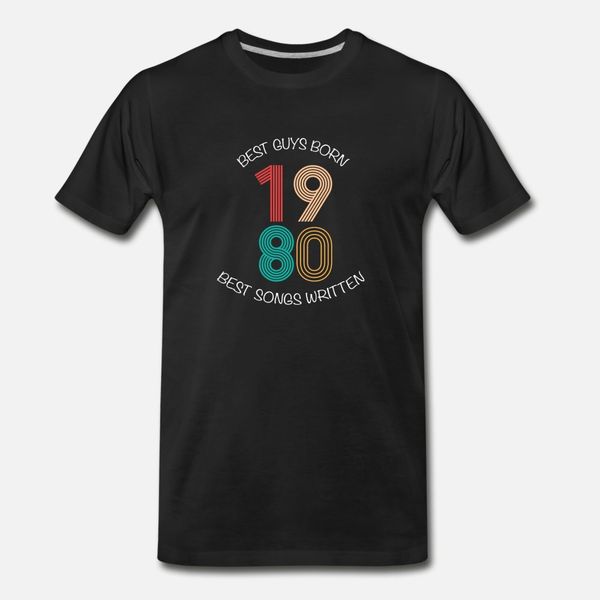 1980 guys born 40th birthday gift men t shirt men character tee shirt round neck letters loose authentic summer style original shirt
1980 guys born 40th birthday gift men t shirt men character tee shirt round neck letters loose authentic summer style original shirt