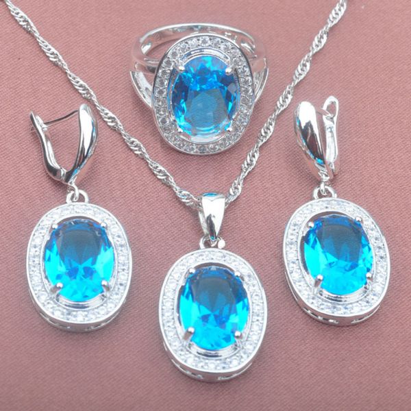 2020 new wedding women's jewelry sets silver color blue white zirconia ring necklace and earrings set tz094
2020 new wedding women's jewelry sets silver color blue white zirconia ring necklace and earrings set tz094