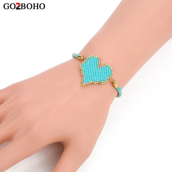 go2boho dropshipping miyuki bracelet heart shape bracelets beadwork glass delica seed beads handmade woven women gifts jewelry, Red;blue
go2boho dropshipping miyuki bracelet heart shape bracelets beadwork glass delica seed beads handmade woven women gifts jewelry, Red;blue