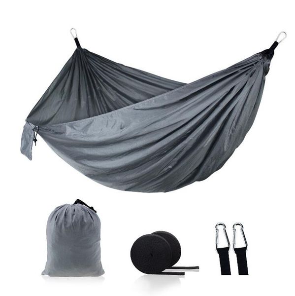 double lightweight nylon hammock 44 colors 270*140cm parachute multi-functional camping backpacking travel beach hammocks ooa8194
double lightweight nylon hammock 44 colors 270*140cm parachute multi-functional camping backpacking travel beach hammocks ooa8194