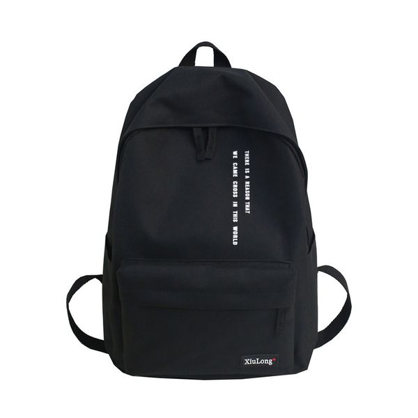 plain black backpack, school bag with pijo style letters for teenage girls, nylon backpack for time or travel
plain black backpack, school bag with pijo style letters for teenage girls, nylon backpack for time or travel