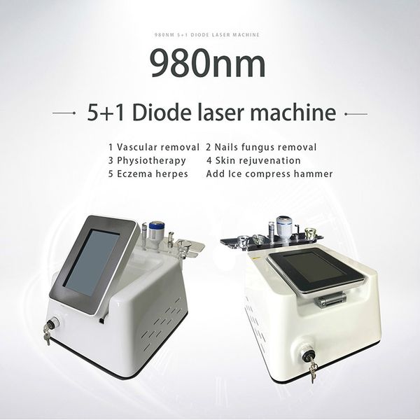 5 in 1 diode laser machine 980nm blood vessels removal machine 980nm vascular removal skin rejuvenation machine for sale, Black
5 in 1 diode laser machine 980nm blood vessels removal machine 980nm vascular removal skin rejuvenation machine for sale, Black