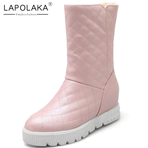 lapolaka new fashion design hot sale 2020 скольжение on добавить fur warm winter boots женщина обувь женщины платформы черный розовый сапоги, Black
lapolaka new fashion design hot sale 2020 скольжение on добавить fur warm winter boots женщина обувь женщины платформы черный розовый сапоги, Black