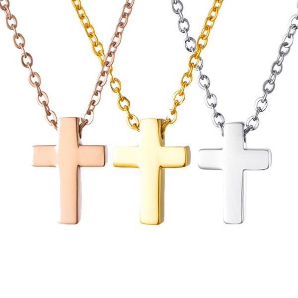 chains cross charm necklaces pendant gold color stainless steel crucifix bible prayer choker chain jewelry gift women finding, Silver
chains cross charm necklaces pendant gold color stainless steel crucifix bible prayer choker chain jewelry gift women finding, Silver