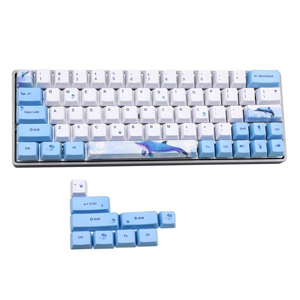 whale keycap 60% pbt keycap set mechanische toetsenbord for voor gh60 rk61 alt61 annie gk61 gk64 dz60 keyboard
whale keycap 60% pbt keycap set mechanische toetsenbord for voor gh60 rk61 alt61 annie gk61 gk64 dz60 keyboard