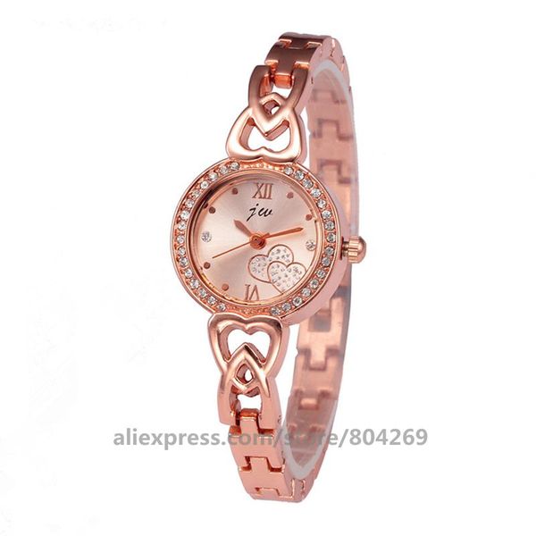 jw-3480 charm double heart watches wholesale fashion style casual women watch rose gold rhinestone heart hollow bracelet watch, Slivery;brown
jw-3480 charm double heart watches wholesale fashion style casual women watch rose gold rhinestone heart hollow bracelet watch, Slivery;brown
