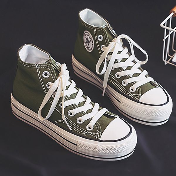 fashion women canvas shoes trend platform shoes new comfortable breathable thick bottom vulcanized shoes women lj200824, Black
fashion women canvas shoes trend platform shoes new comfortable breathable thick bottom vulcanized shoes women lj200824, Black