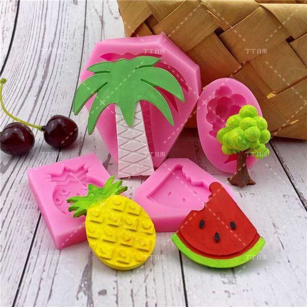 baking moulds summer beach theme fruit shape silicone fondant cake mold jelly mousse chocolate decoration tool reusable material
baking moulds summer beach theme fruit shape silicone fondant cake mold jelly mousse chocolate decoration tool reusable material
