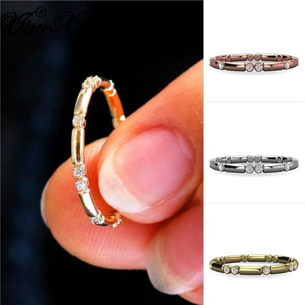 minimalist small white crystal thin ring band white gold rose gold color stacking dainty knuckle rings for women wedding jewelry, Slivery;golden
minimalist small white crystal thin ring band white gold rose gold color stacking dainty knuckle rings for women wedding jewelry, Slivery;golden