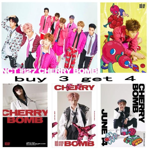 nct 127 cherry bomb posters wall stickers good quality coated paper wall decoration livingroom bedroom home art brand
nct 127 cherry bomb posters wall stickers good quality coated paper wall decoration livingroom bedroom home art brand