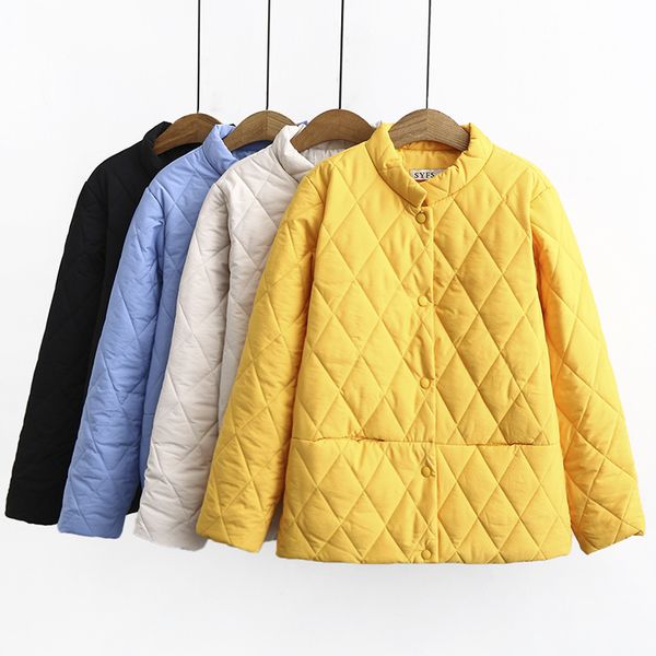 black big size short cotton-padded coat long sleeve loose fit women parkas fashion stand-up collar new autumn 2020
black big size short cotton-padded coat long sleeve loose fit women parkas fashion stand-up collar new autumn 2020