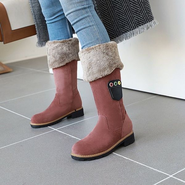 boots 2 wear female knee high women flock leather comfortable winter long snow 2021 shoes maziao, Black
boots 2 wear female knee high women flock leather comfortable winter long snow 2021 shoes maziao, Black